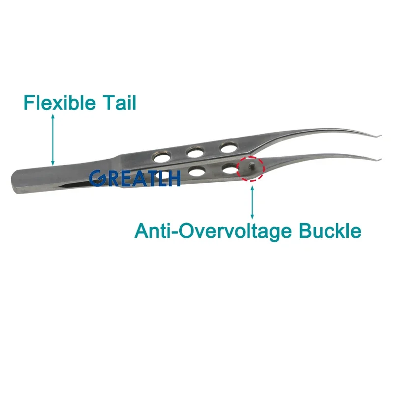 Ophthalmics Colibri Forceps Stainless Steel Tweezers Toothed Forceps Eyelid Tools Ophthalmic Instrument