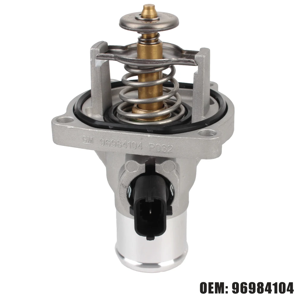 Engine coolant thermostat assembly 96984104 for Chevrolet Aveo Cruze Sonic Orlando Vauxhall Opel Astra Zafira car accessory