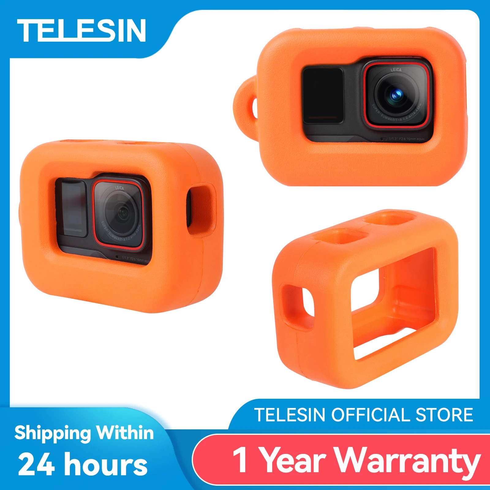 

TELESIN Waterproof protective Case Buoyancy Underwater Diving Shell For Insta 360 Ace Ace Pro Action Camera Accessories