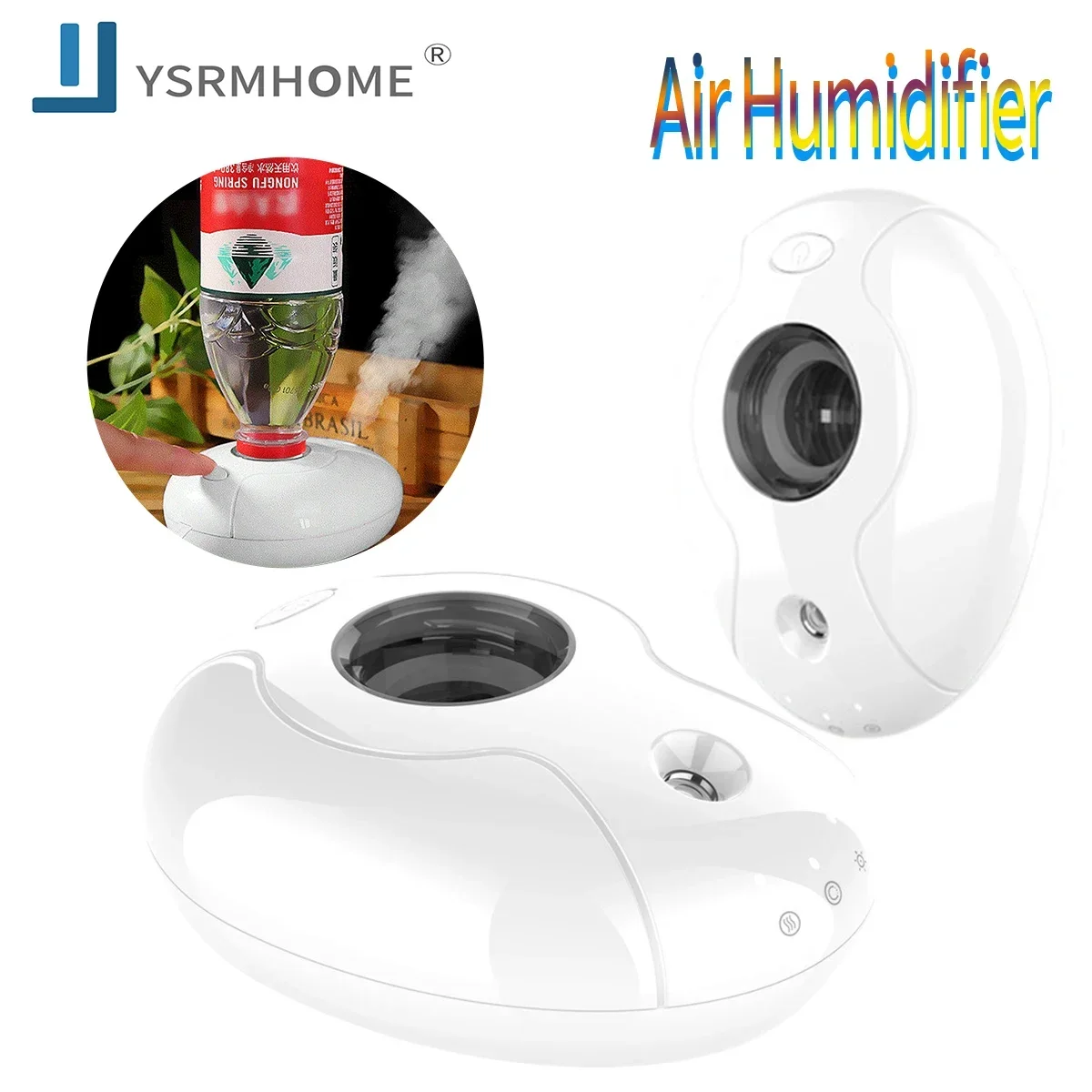 

Air Humidifier Aroma Diffuser USB Mist Maker for Bedroom Room Home Car Plant Purifier Humidification Large Capacity