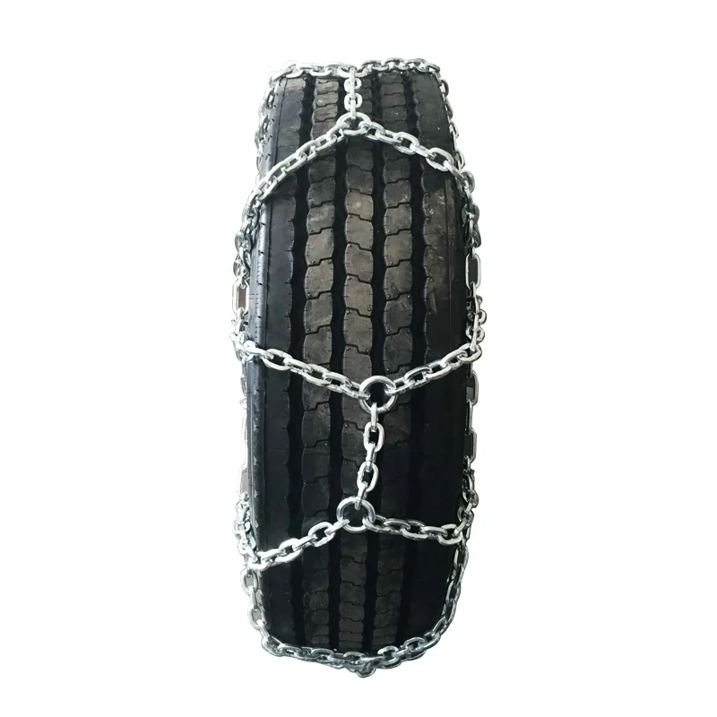 For Car White Zinc Steel Car Truck Tire Snow Chain