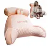 Soft Lumbar Support Pillow Ice Silk Reading Bedside Pillows Multifunctional Sofa Cushion For Playing Games Relaxing Watching TV 6