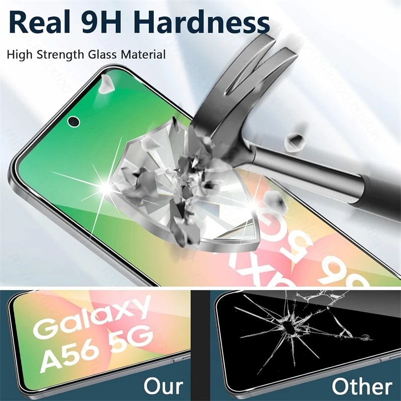 Premium 9H Tempered Glass & Camera Lens Screen Protector Film