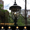 Outdoor Post Light Waterproof Pole Lantern Lighting Fixtures E27 Anti Rust Aluminum Street Lamp for Garden walkway Patio Pathway 3