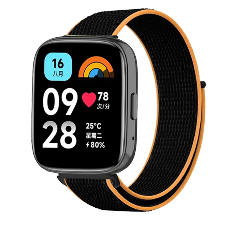 Colorful Nylon Loop 22mm Sport Bracelet Strap Watchband