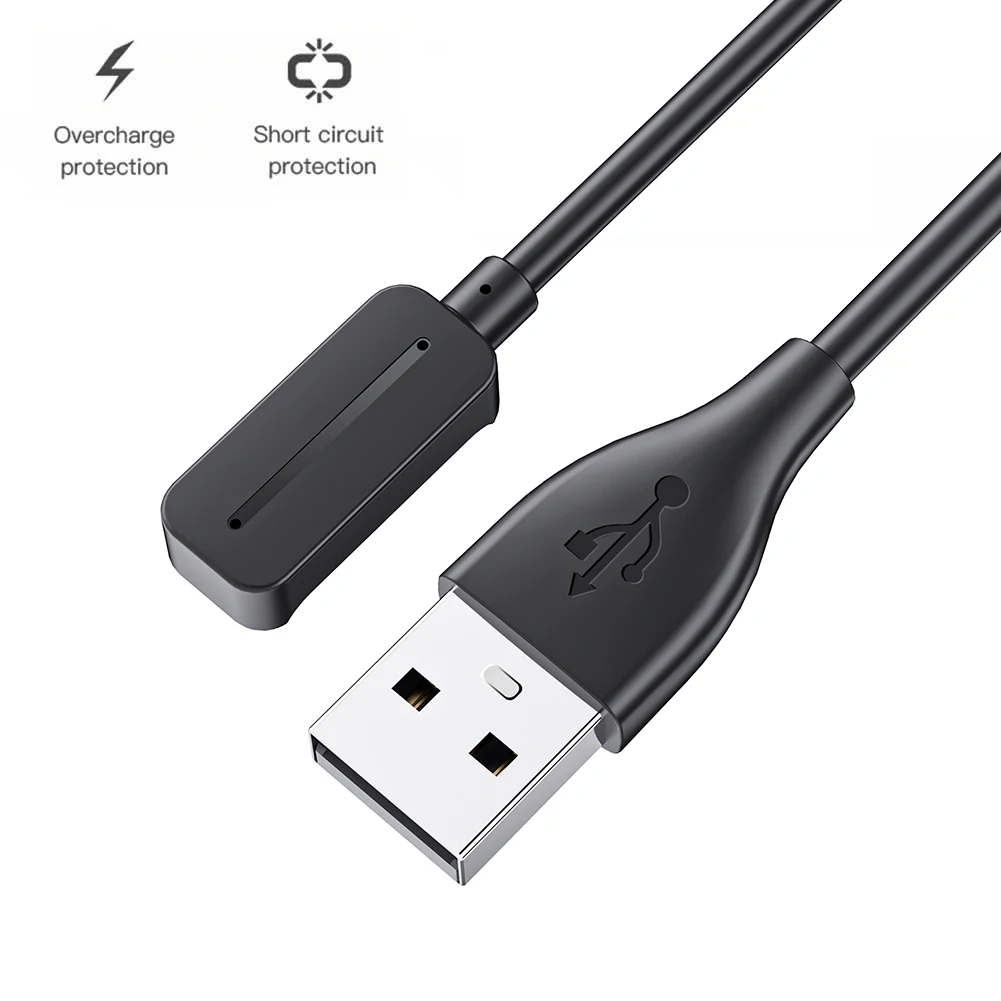 1m Magnetic USB Charging Cable Charger Adapter 2Pin Power Charge Wire Replacement Power Charger Cable for Polar Pacer/Pacer Pro