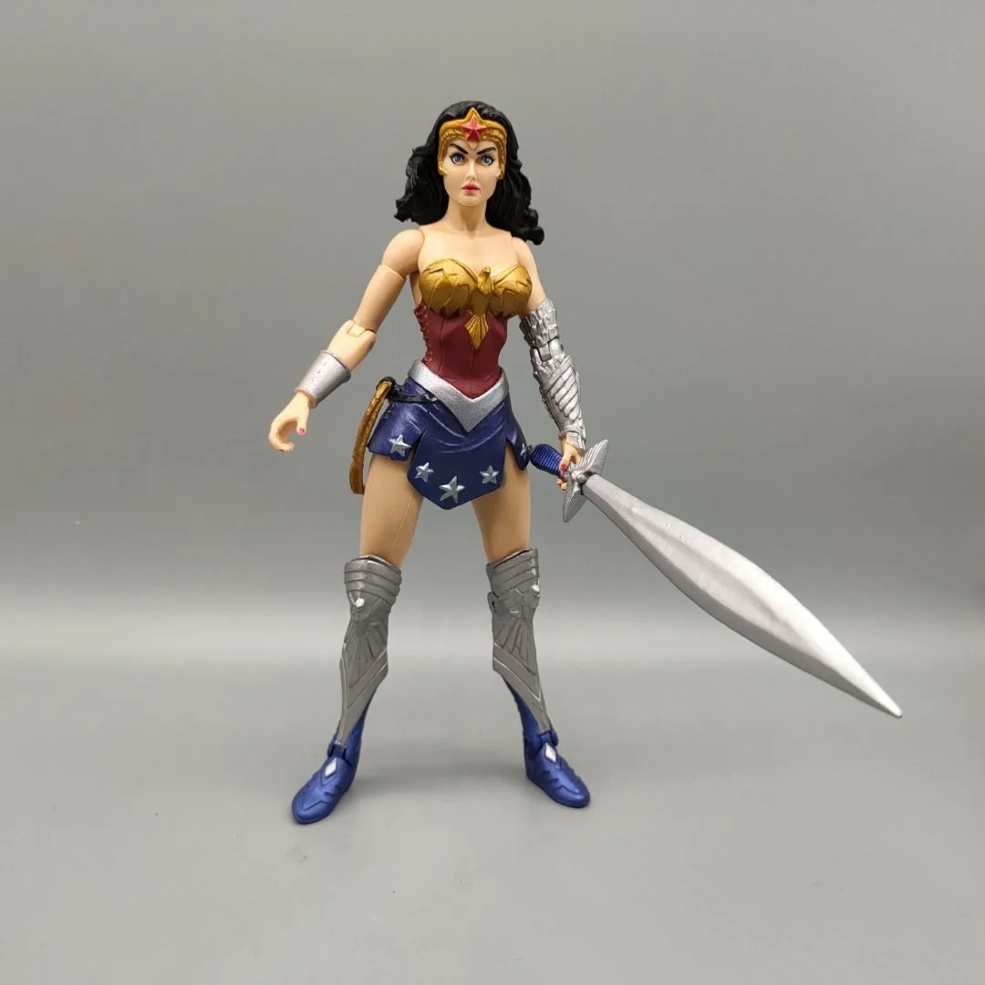 DC Action Figure Justice League Animated Movie Version Superman Wonder Woman  Joints Movable Model Ornament Bulk Toys| | - AliExpress