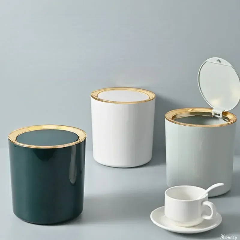 미니 소형 쓰레기통 데스크탑 쓰레기 바구니 홈 테이블 플라스틱 쓰레기통 사무용품 쓰레기통 잡화 배럴 상자