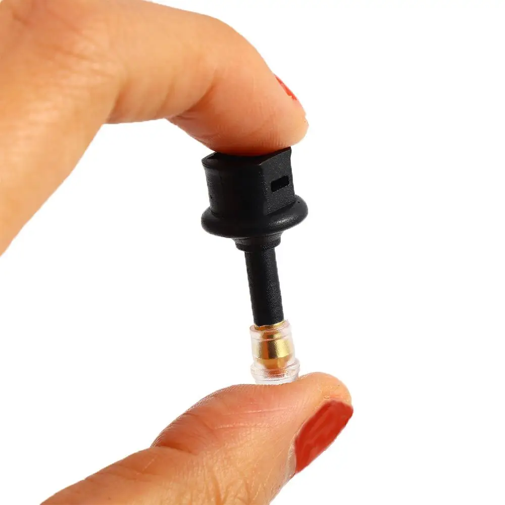 

Chic Male Plug Plastic 3Pcs Useful Audio Jack Plug Mini Fiber Optic Optical Adapter Toslink To 3.5mm