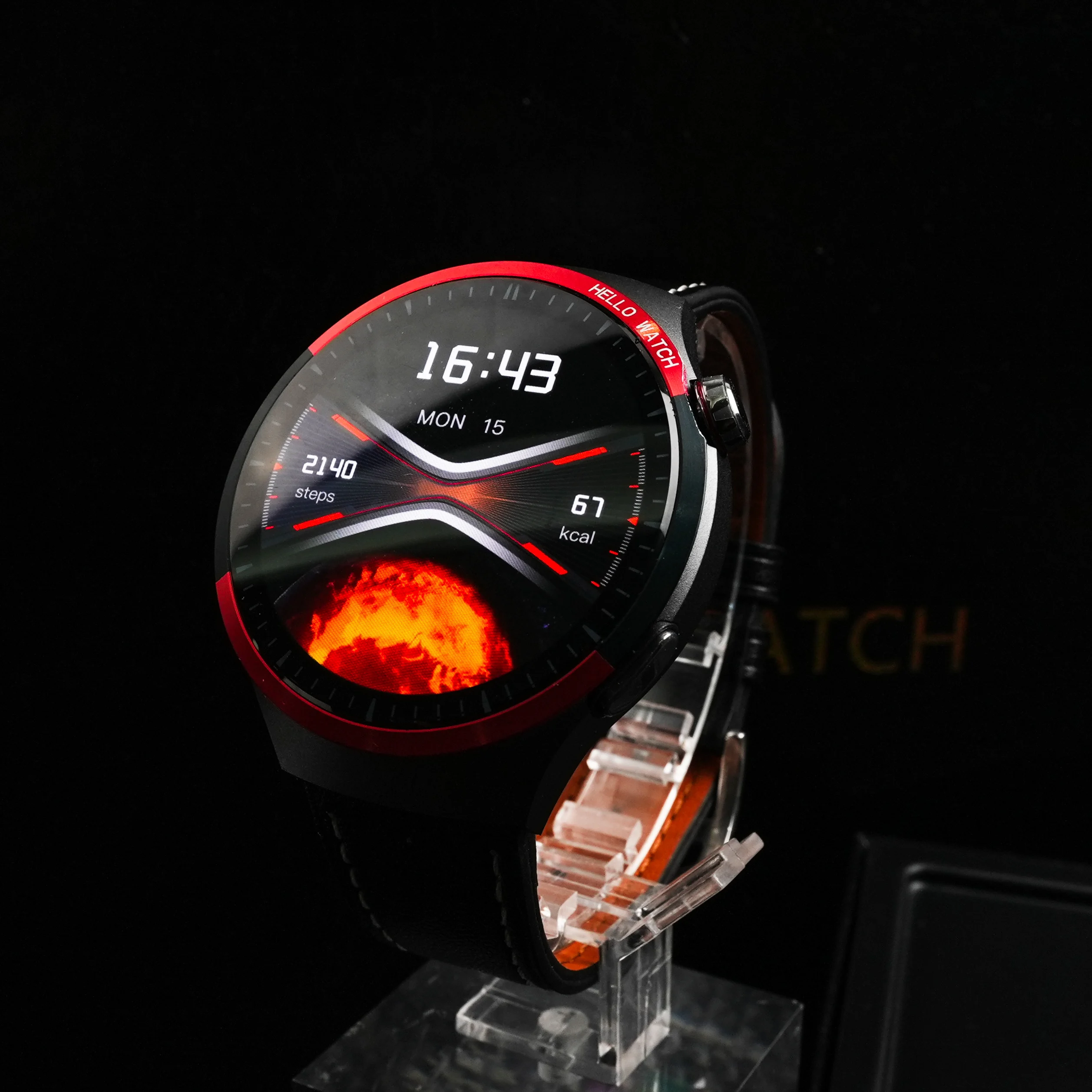 Reloj inteligente 4 Pro para hombre version de exploracion espacial Hello Watch notificacion de Whatsapp musica llamada Bluetooth 2024 AliExpress