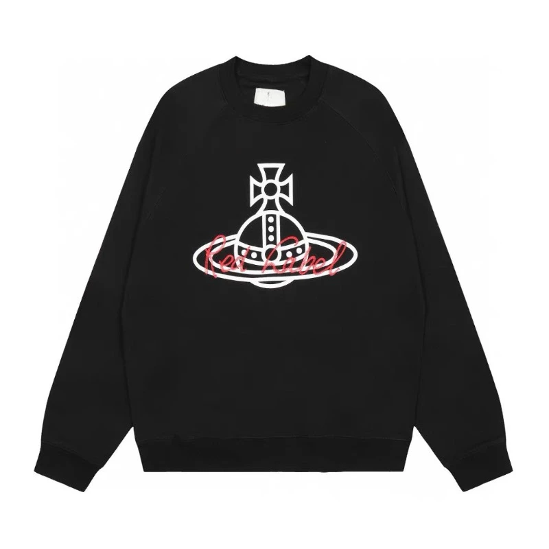 

VII 2023 Brand VV Women's Sweater Autumn Winter Woman Clothing Round Neck Embroidered Letter Print Loose Sweater Free Shipping