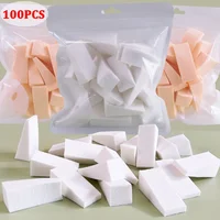 20-100pcs Triangular Powder Sponge Puff Soft Smooth Facial Foundation Latex Makeup Puffs Dry and Wet Detail Concealer Cream Tool 1