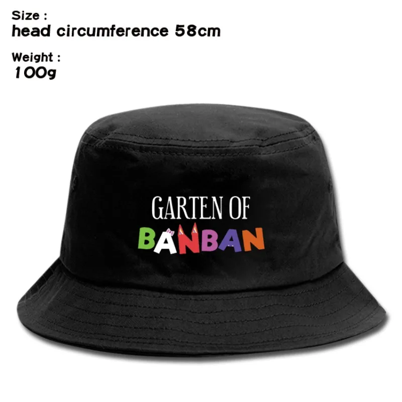 

Banban Garden Printed Fisherman Hat Men and Women Casual Sunscreen Sunshade Literary Versatile Cartoon Casual Hat