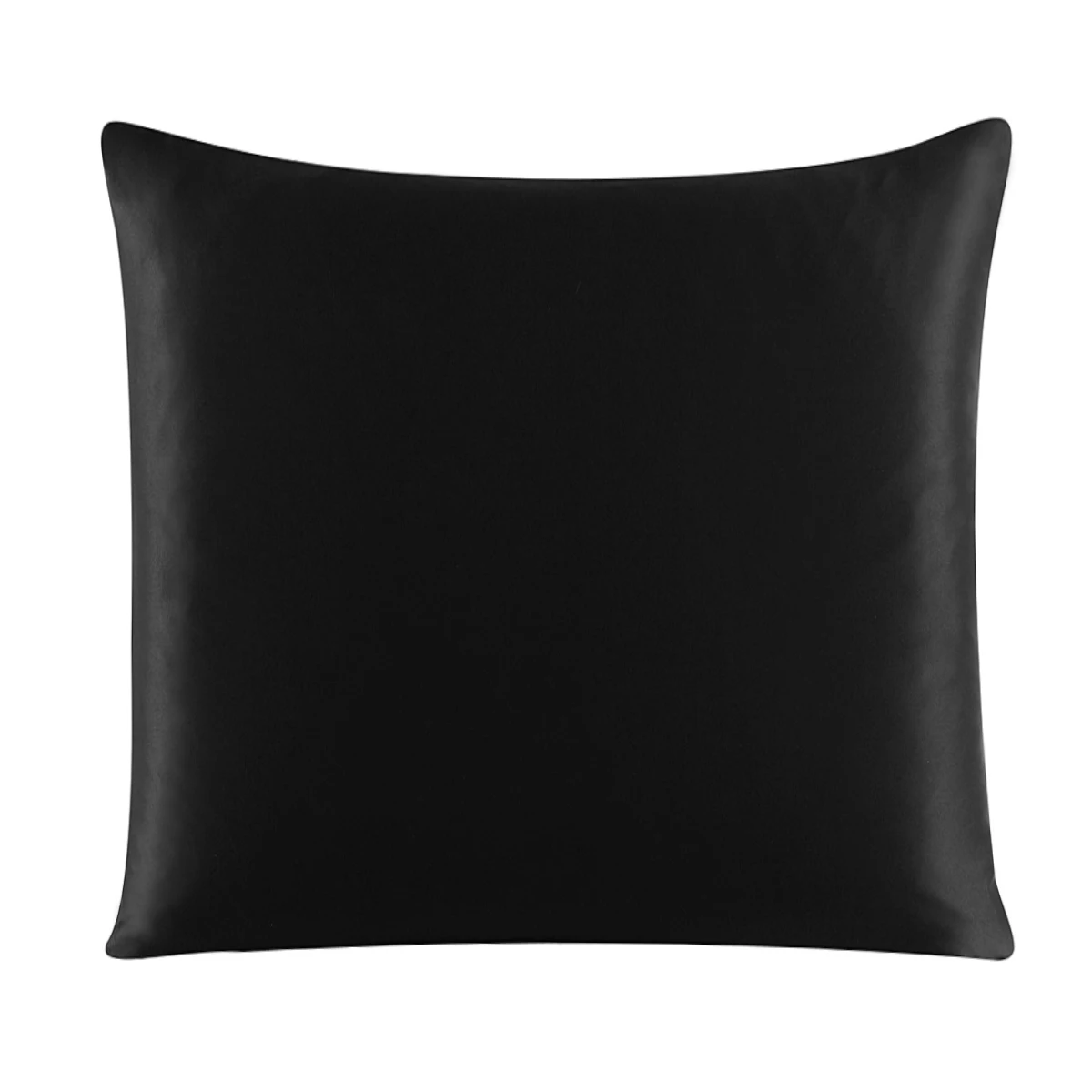Luxurious Pure Silk Pillowcase with Zipper - Solid Multicolor, Various Sizes