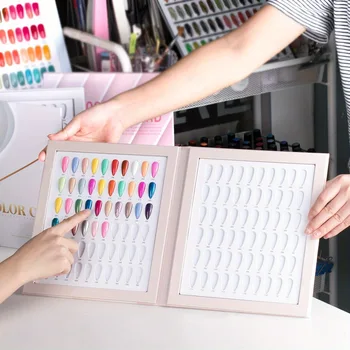 120 Colors Nail Display Book