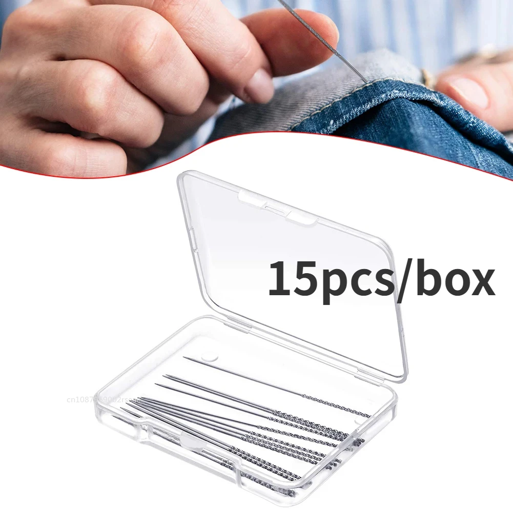 CKANDAY Snag Nab It Tool: Kit Di 10 Aghi Per Riparare Strappi + 7 Aghi Resistenti Per Tessuti, Maglia, Tende E Cucito
