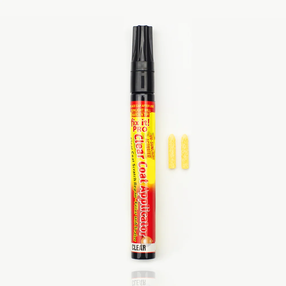 Car-styling Fix It Pro Clear Car Scratch Repair Remover Pen Clear Coat Applicator Auto Car Paint Pen Yellow