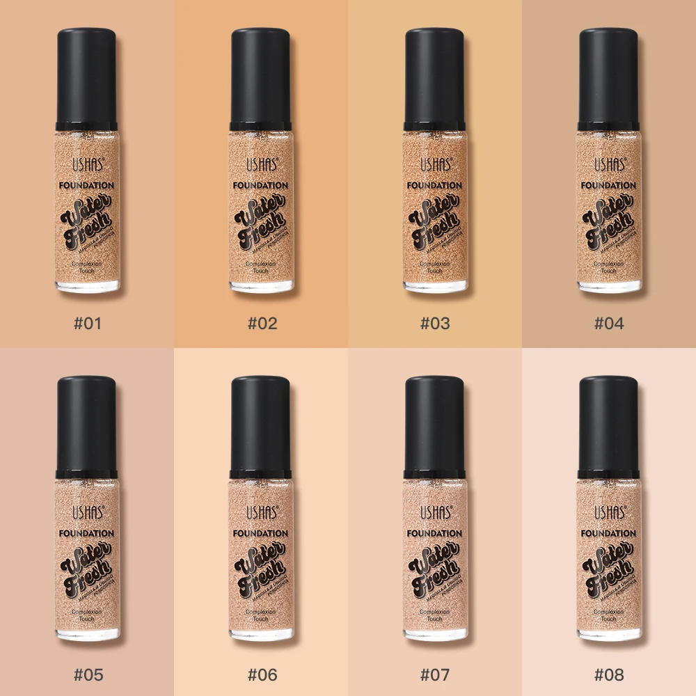 Water Fresh Foudation, Lightweight Texture, Moist And Moisturize, Smooth On The Skin, Creating A Nude Makeup Effect. ﻿ 4
