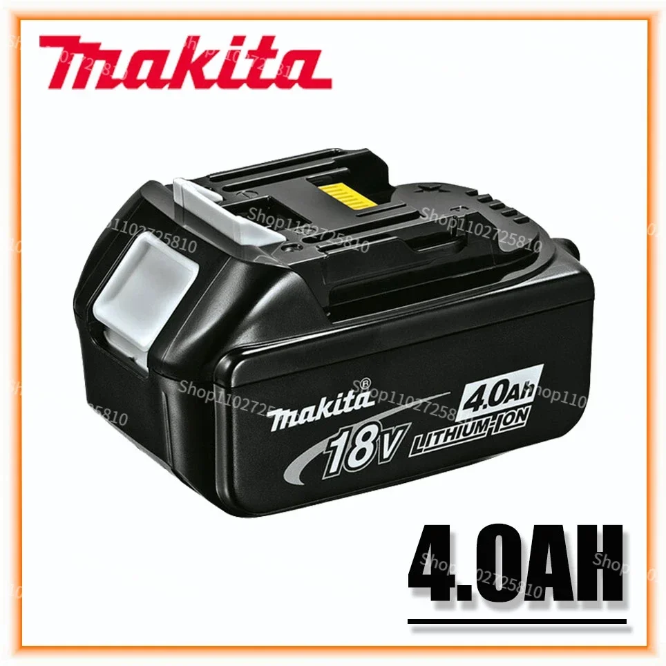 

100% Original Makita 18V 4.0Ah Rechargeable Power Tools Battery with LED Li-ion Replacement LXT BL1860B BL1860 BL1850