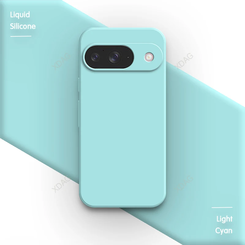 Premium Silicone Camera Protection Phone Case - Classic Half-Wrapped Design