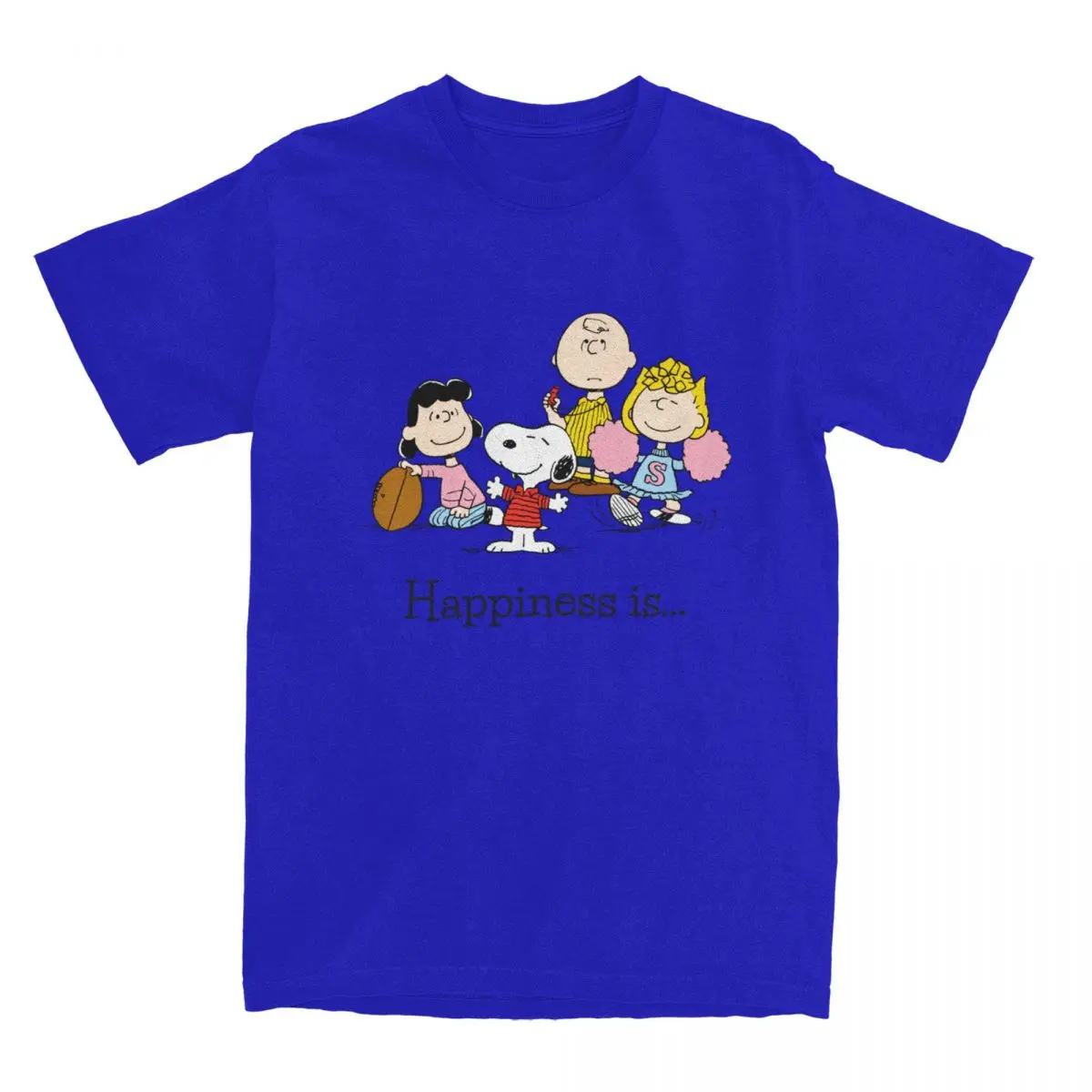 thumbnail image 1 of Camiseta divertida de Peanuts, Snoopy y Charlie Brown para hombres y mujeres, camiseta de algodón con estampado de dibujos animados lindos, 1 of 5
