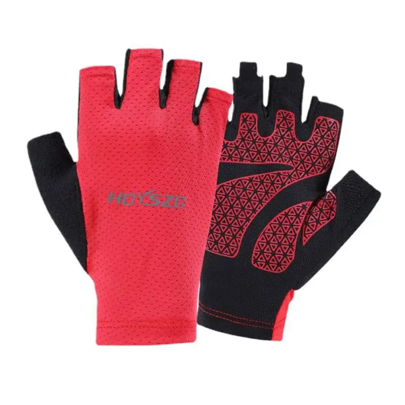 Outdoor Camping Motorcycle Gym Fitness Gloves Non-Slip Unisex Shockproof Fingerless for Cycling Summer cycling gloves,fingerless gloves