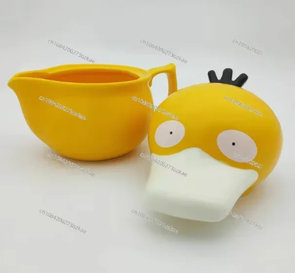 Pok &eacute; mon Kodak Duck Water Pot Meinong Burnt Porcelain Worker Cute Cartoon Kodak Duck Porcelain Water Pot Stupid Tea