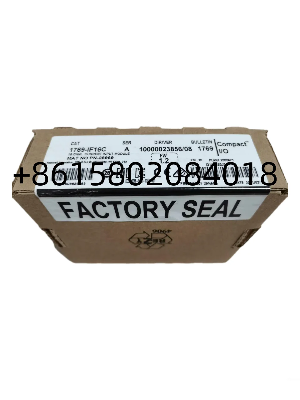 

Новый оригинальный 1769-IF16C 1769IF16C
