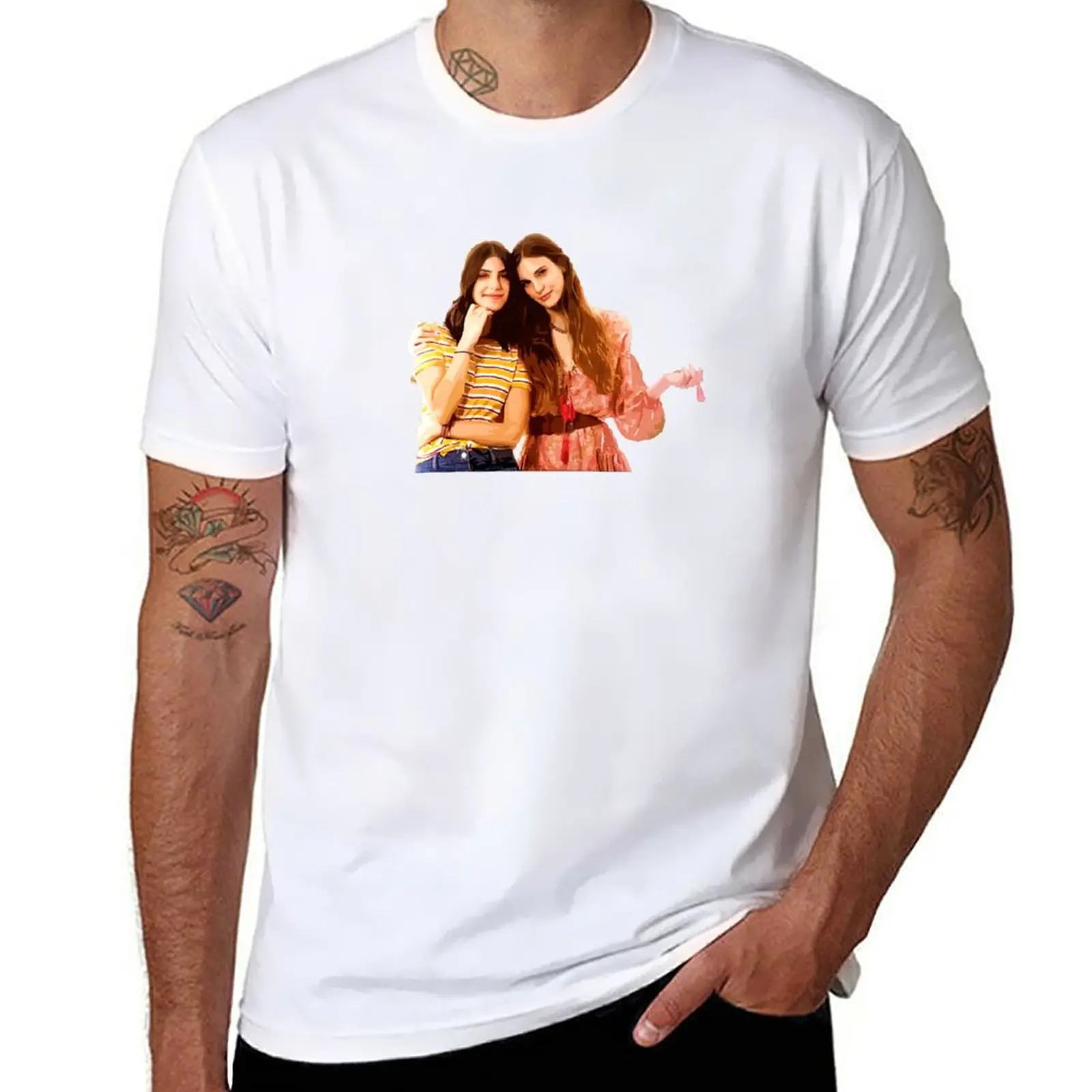 

New Juliana & Valentina - Amar a Muerte T-Shirt anime quick drying shirt heavyweight t shirts mens big and tall t shirts