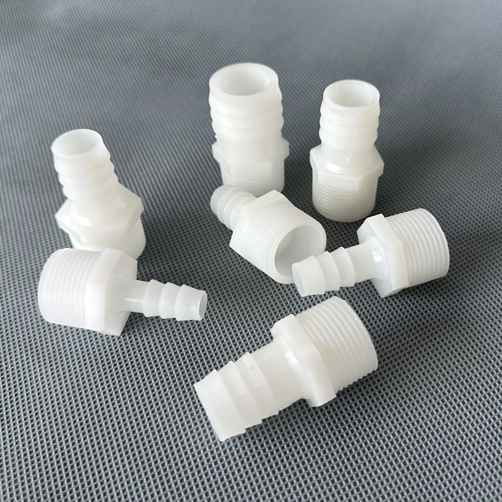 

3/4 Inch Thread To Barb 10/12/14/16/18/20/25mm Plastic Hose Connector Hose Fitting Drip Irrigation System Pipe Coupler