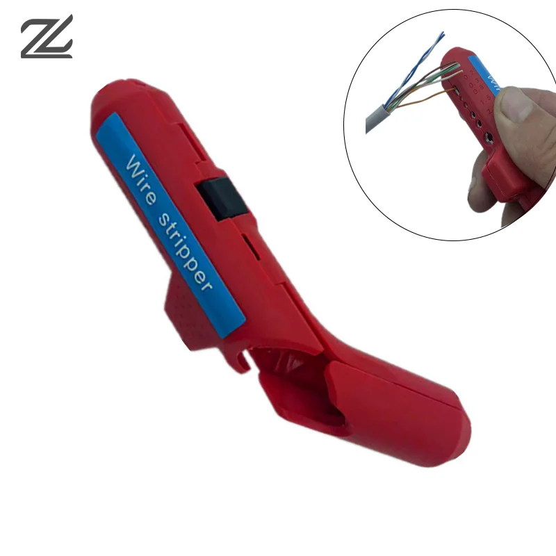 

Mini Wire Stripper Crimping Tool Multifunctional Stripping Wire Cutter Hardware Line Clamp Cable Wire Stripper Hand Tool