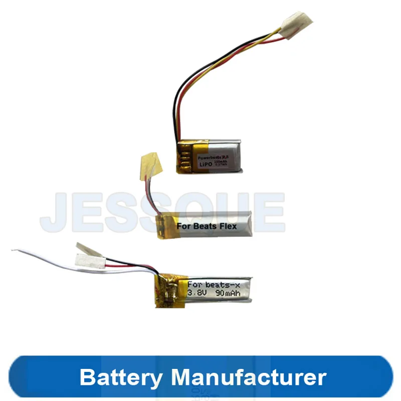 "0" Ciclo 90Mah 100Mah A2295 Ahb481221 Batteria Per Beats Powerbeats 2 3 X Flex Wireless Pb2 Auricolare Bluetooth Senza Testa Akku
