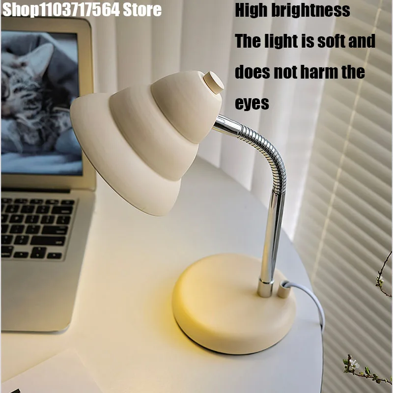 

Denmark new design Bauhaus antique glass desk lamp desk bedroom LED reading lamp