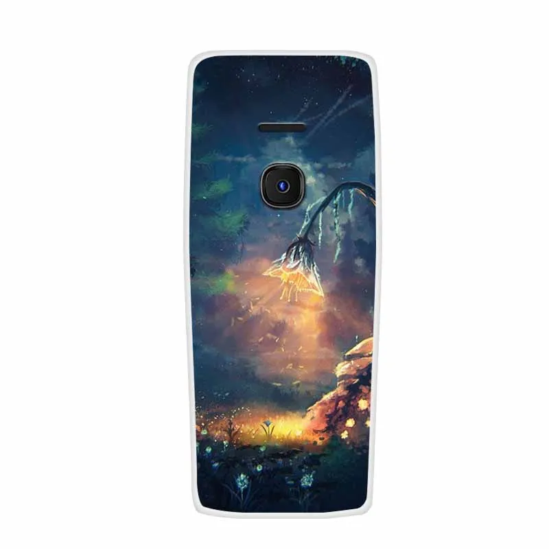 Clear Painted Silicone Protective Phone Case – Elegant Design & Durable Bumper Coque