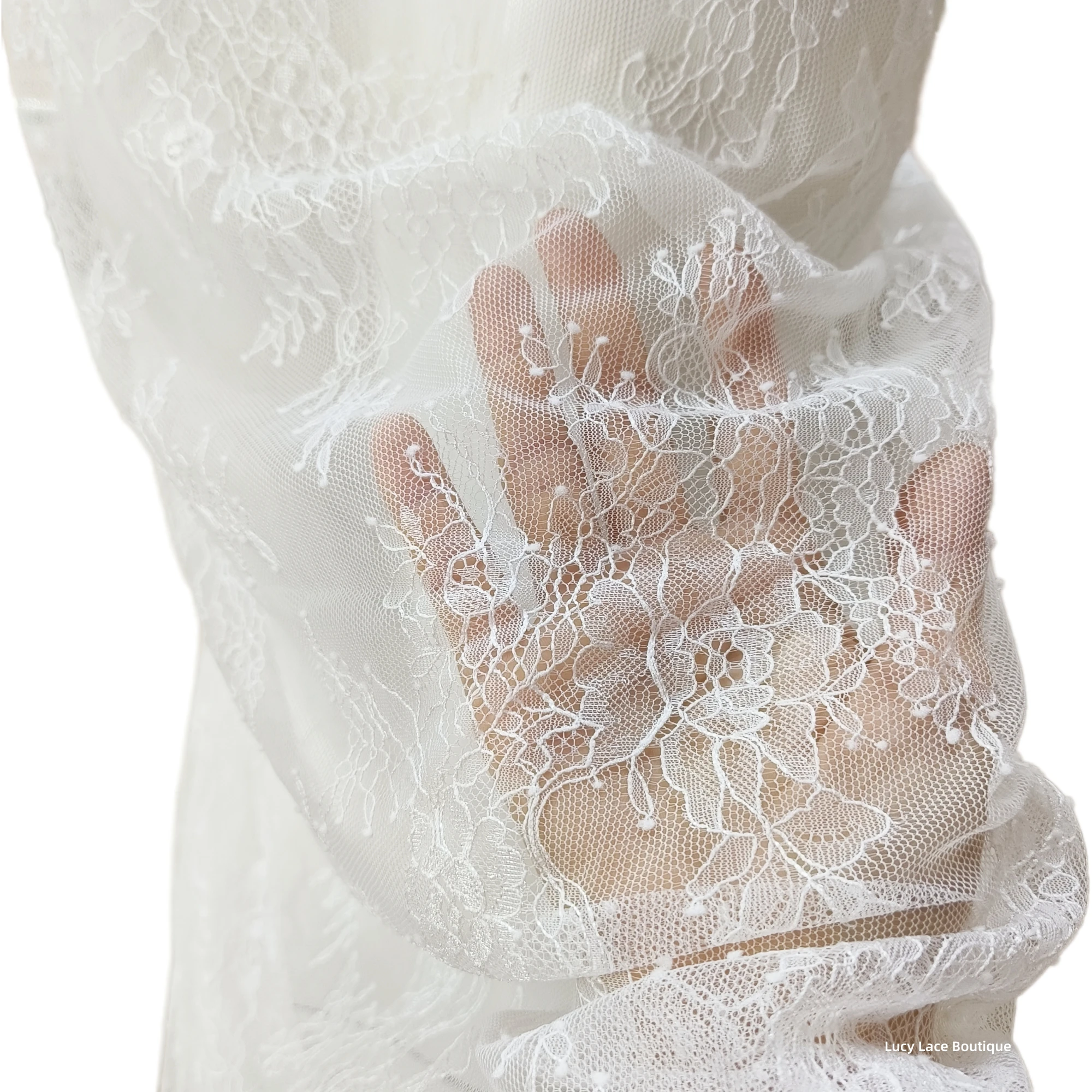chinese dress ladies Long Sleeves Bodycon V-Neck Lace Top Wedding Dress with Chiffon