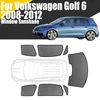 Custom Magnetic Car Window Sunshade For Volkswagen Golf 6 VI 2008-2012 VW Curtain Mesh Front Windshield Frame Curtain 2010 2011 1