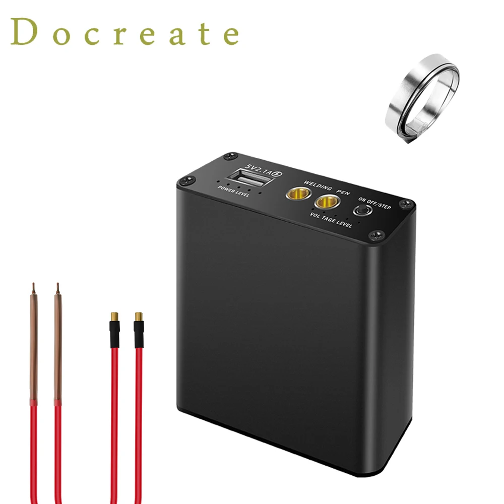

DIY Handheld 5 Gears Spot Welding Portable Adjustable Mini 0. 12mm For 18650 Battery Spot Welder Machine Tool Kit DIY Handheld