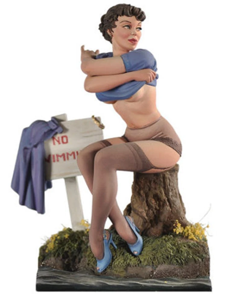 

Новинка, несобранная резиновая игрушка 1/20 80 мм для девочек 80 мм, набор из смолы, игрушки «сделай сам», Неокрашенная модель из смолы