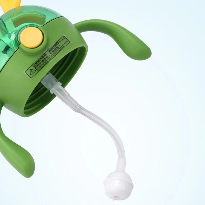 1Pcs Baby bottle Children Cartoon Animal School Drinking Water Bottle Sippy Cup With Shoulder Strap Feeding