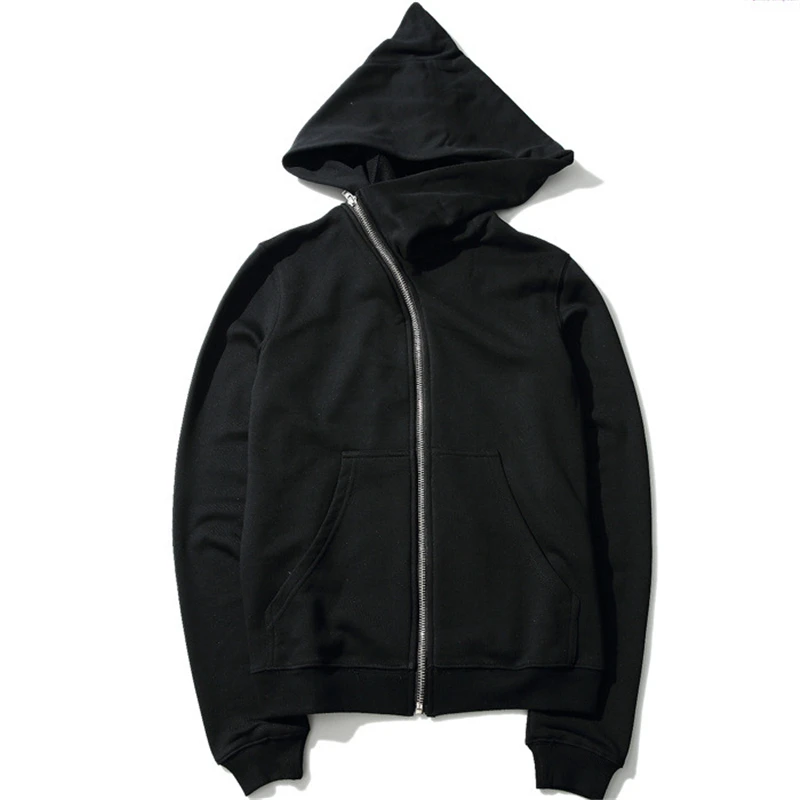 

HeeneBerry New Hoodies Men zipper Cardigan harajuku black sweatshirts hip hop swag style skateboard streetwear Cloak Hooded Coat