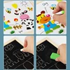 Children Puzzle Writing Magnetic Drawing Board Toys Paper / Wooden Parent Child Learning Early Education Interactive Toy TMZ 5