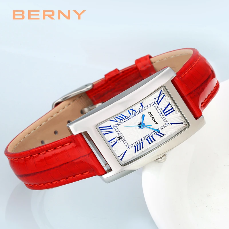 Watch for Women Rectangular Luxury Quartz Business Ladies Female Calendar Wristwatch Relogio Feminino часы женские Montre Femme