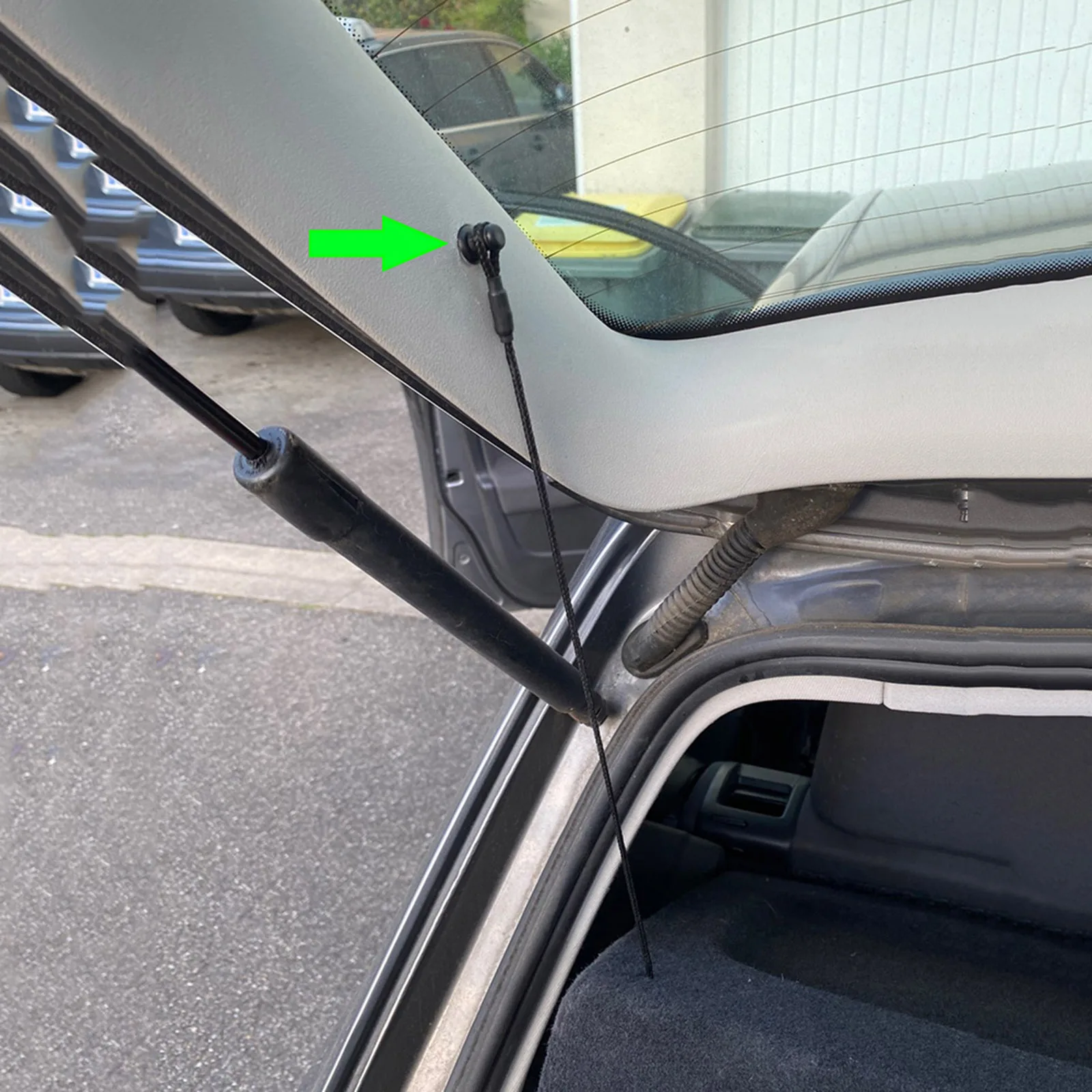 X2 Für Buick Encore Chevrolet Trax Tracker 2013-2019 Hutablage String Halter Last Gepäck Abdeckung Pivot Clip Retainer 95129884 – Detail 5