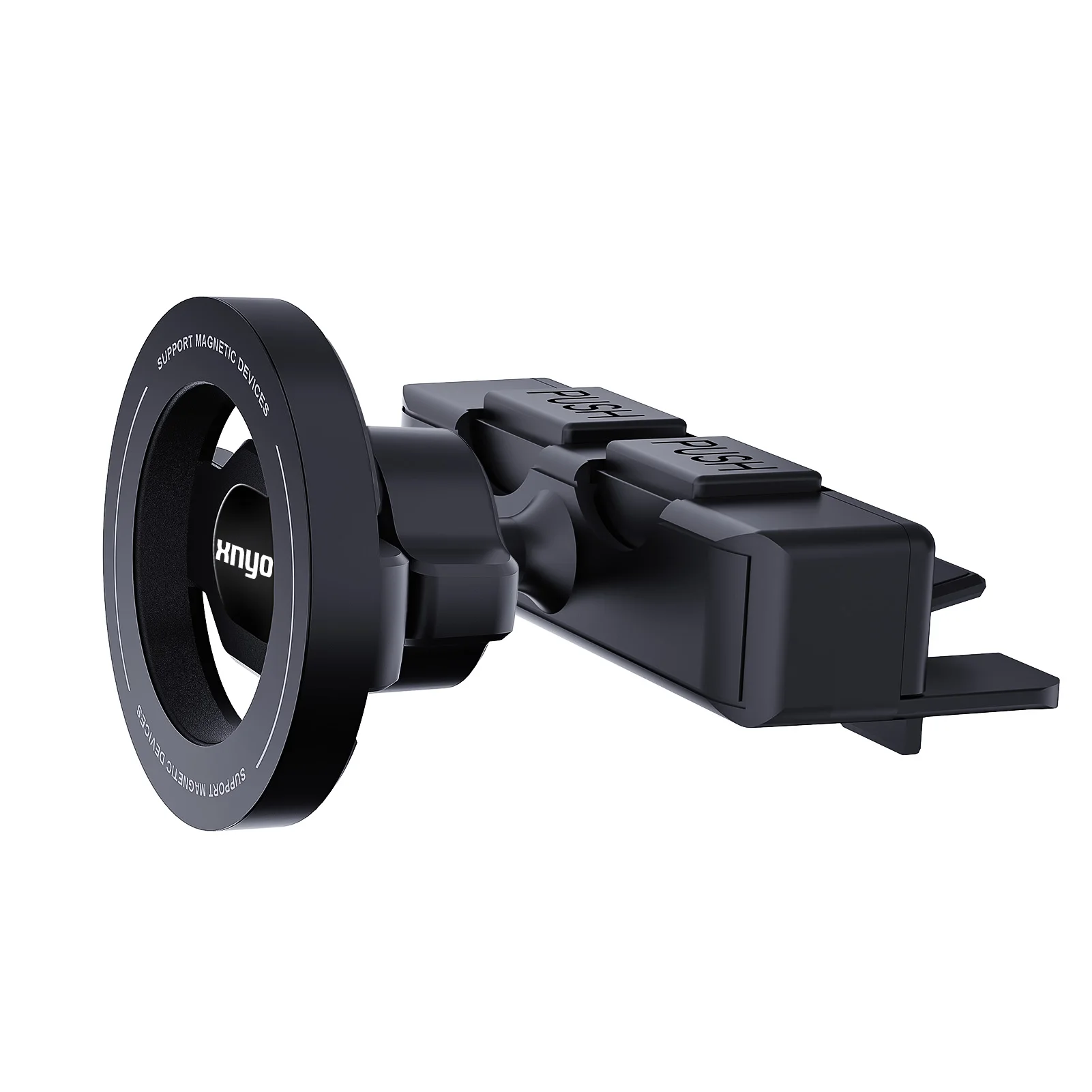 Soporte Magnético Universal para Teléfono en Ranura de CD de Coche, Soporte para Smartphone, Navegación Interior de Auto, Soporte de Visión Segura, Fácil Inserción