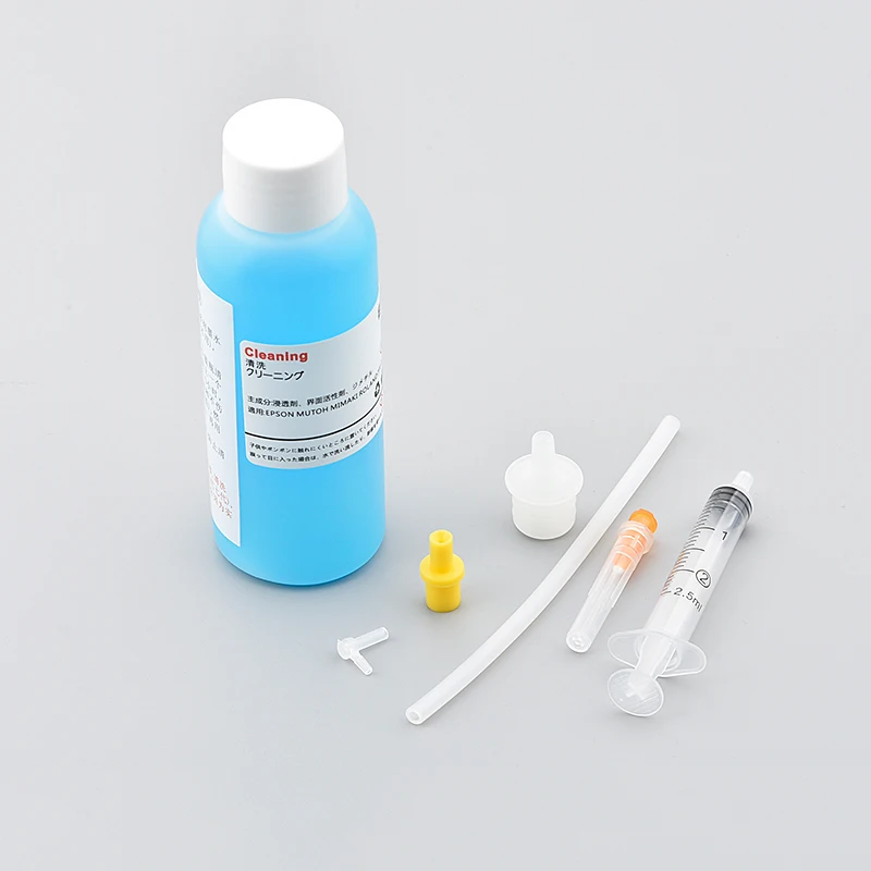 Kit de Limpeza de Cabeçote para Epson Canon Irmão Cabeça de Impressão hp Líquido de Limpeza Dtf para Tinta Sublimation 100ml