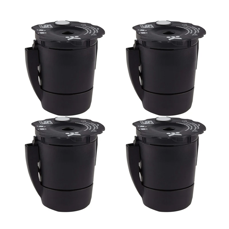 4 Pack Reusable Ground Coffee Filter For Keurig My K Cup 2.0 & 1.0 K200