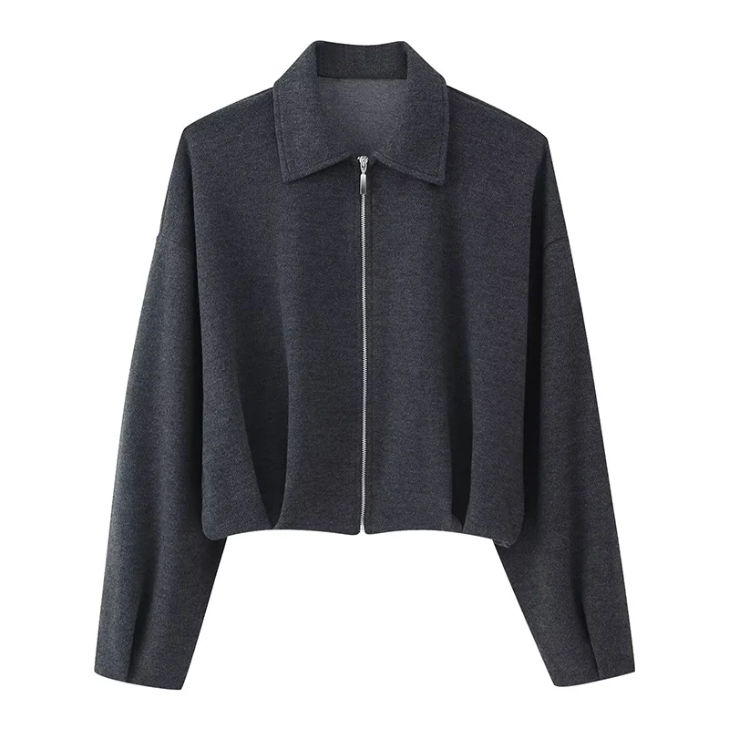 Casual Pants 2 Pieces Sets For Women Long Sleeve Zipper Jacket High Waist Trousers Women's Suit 2025 Two Pieces Set Woman Outfit