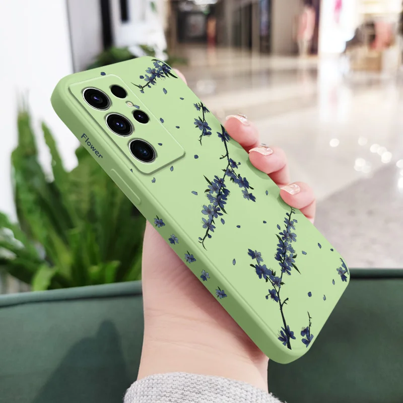 Blooming Irises Phone Case - Elegant Protective Cover with Floral Design