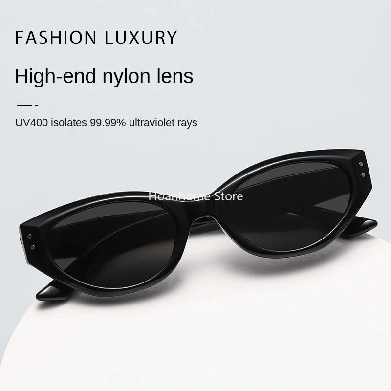 

High Sense Ladies Small Frame Sunglasses Internet Celebrity Same Style Driving Sun Protection Sunglasses