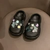 Platform Sandals  Summer Sandals  Outdoor Clogs Thick Street Beach Slides Girls Flip Flops Garden Shoes 5